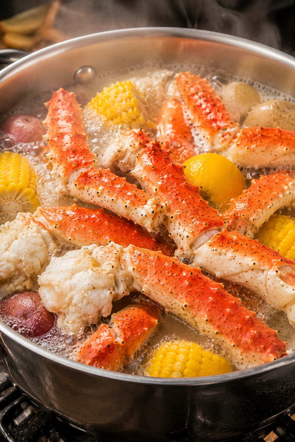 🦀 Limited Stock! Giant King Crab Legs, Full Tender Meat⏰